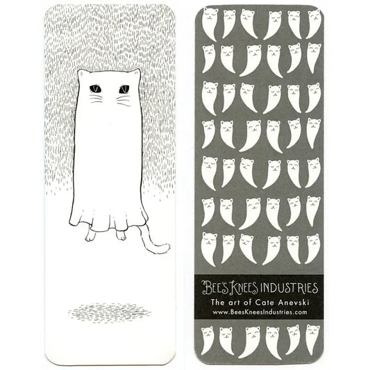 GHOST CAT BOOKMARK