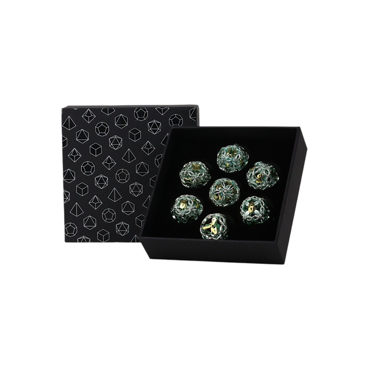 HOLLOW METAL DICE: VINES