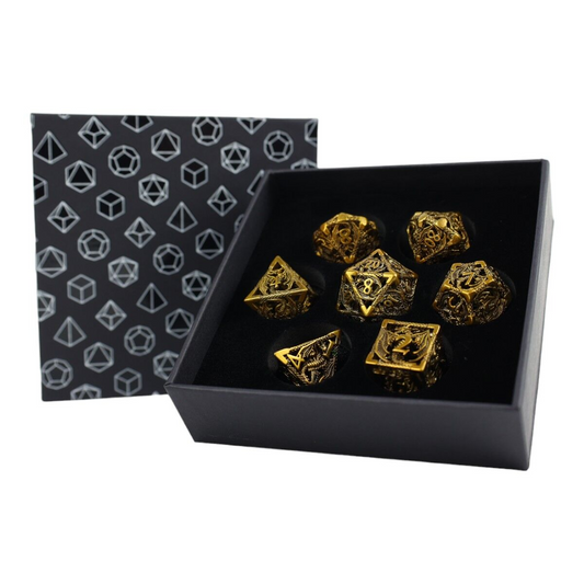 HOLLOW METAL DICE: DRAGON