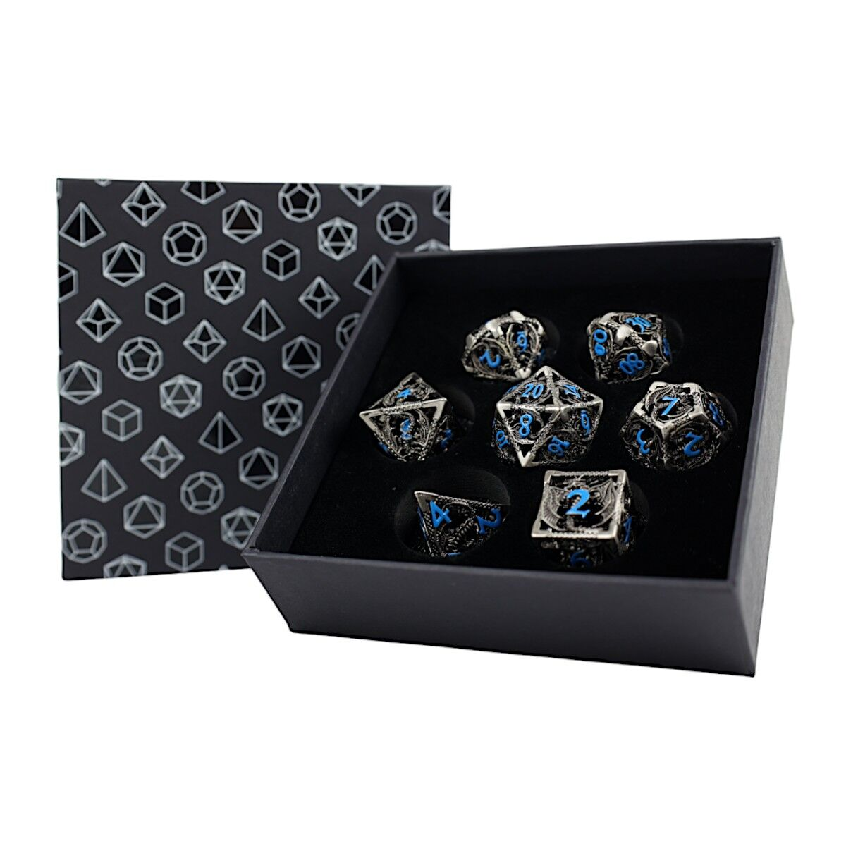 HOLLOW METAL DICE: DRAGON