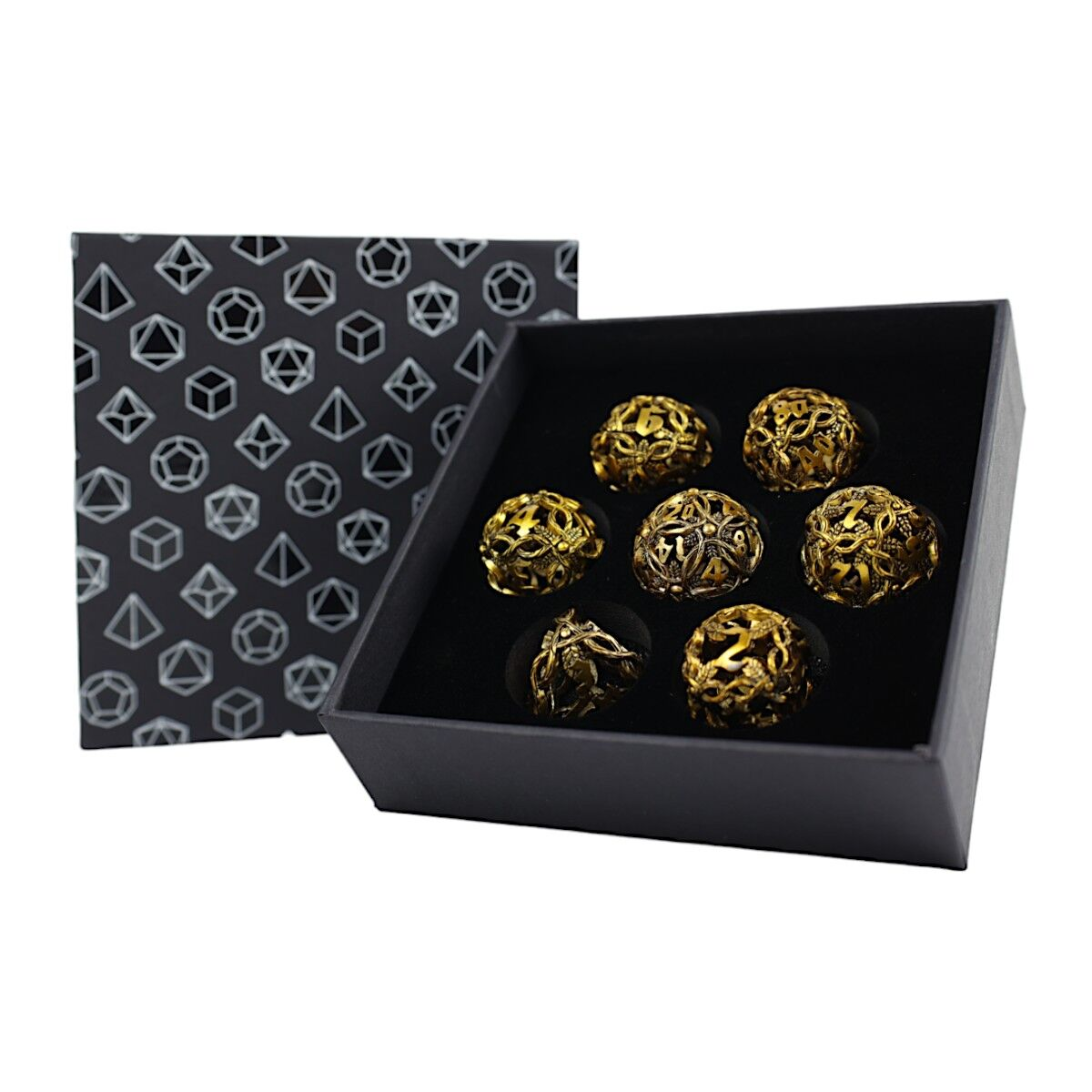 HOLLOW METAL DICE: VINES