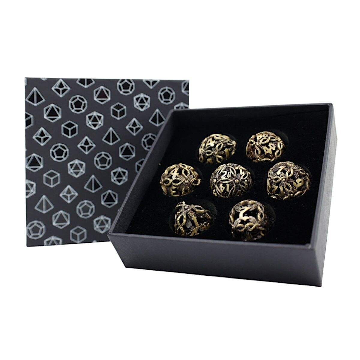 HOLLOW METAL DICE: VINES