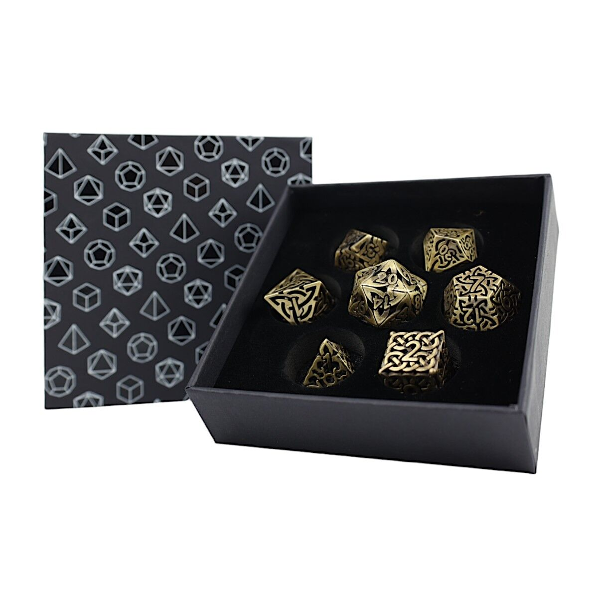 HOLLOW METAL DICE: CELTIC