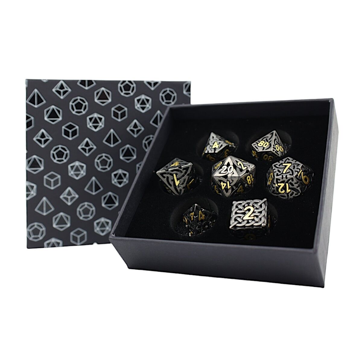 HOLLOW METAL DICE: CELTIC