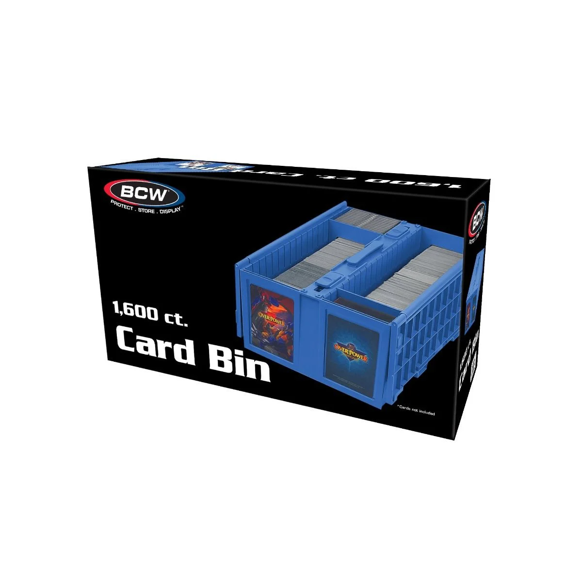 BCW COLLECTIBLE CARD BIN 1600 BLUE