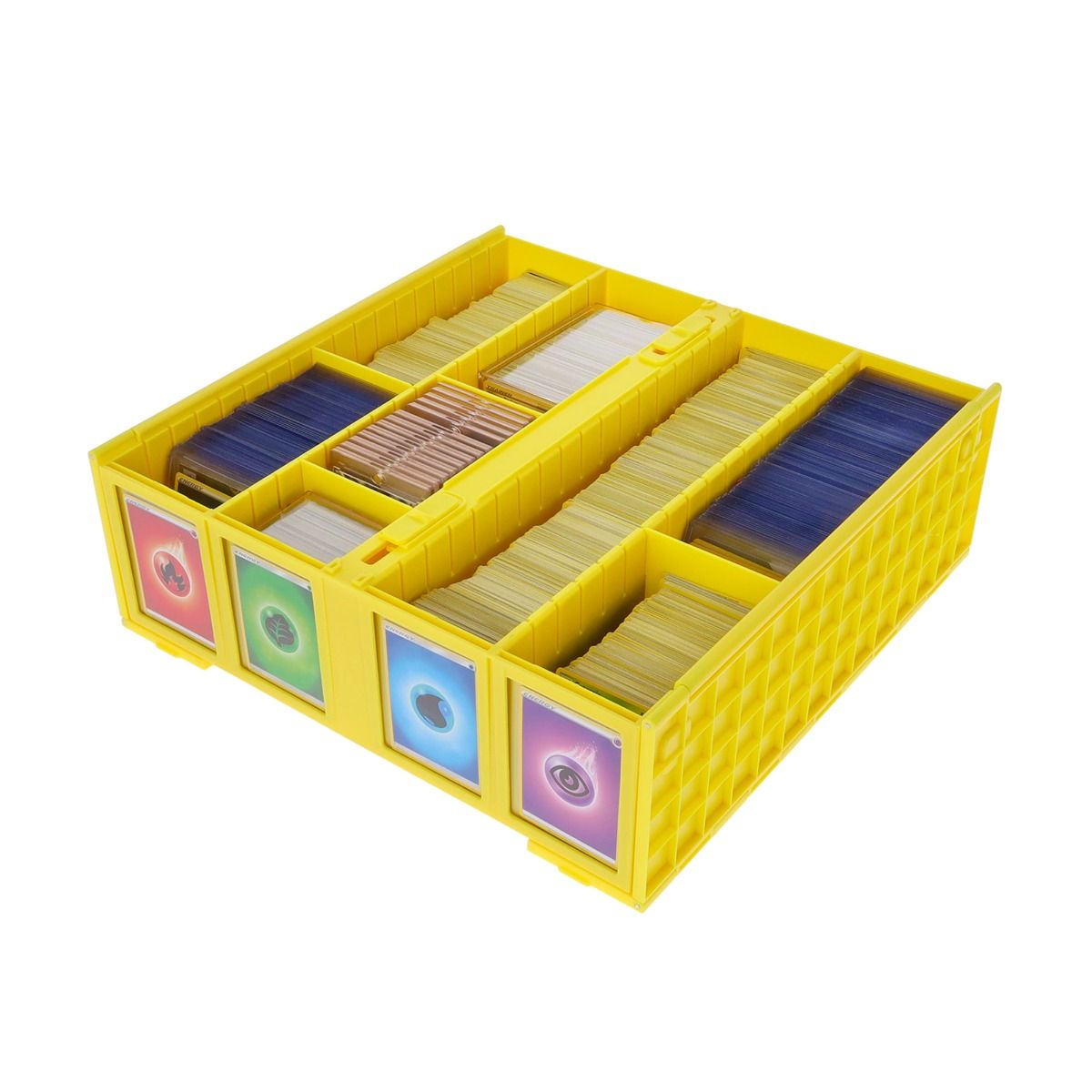 BCW COLLECTIBLE CARD BIN 3200 YELLOW
