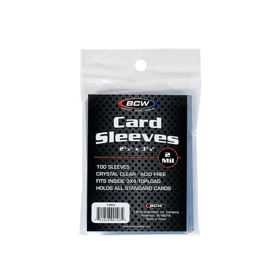 BCW CARD SLEEVES (100)