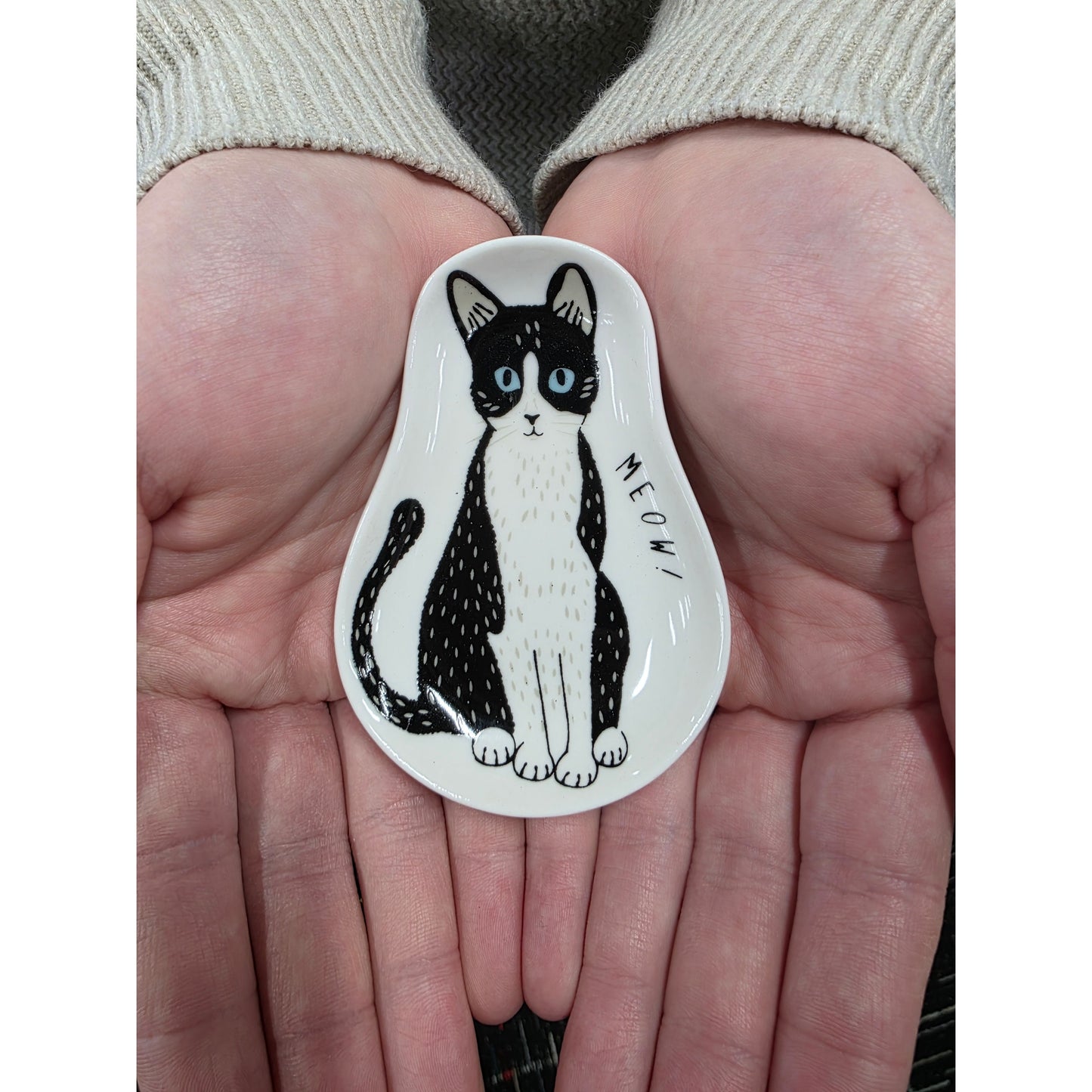 CAT CURIO TRINKET DISH