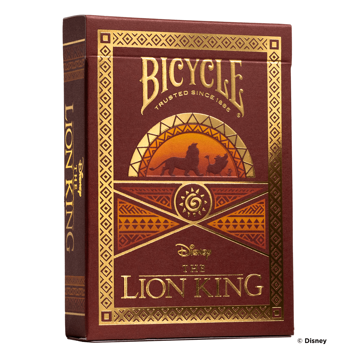 BICYCLE PLAYING CARDS LION KING