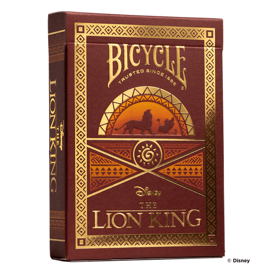 BICYCLE PLAYING CARDS LION KING