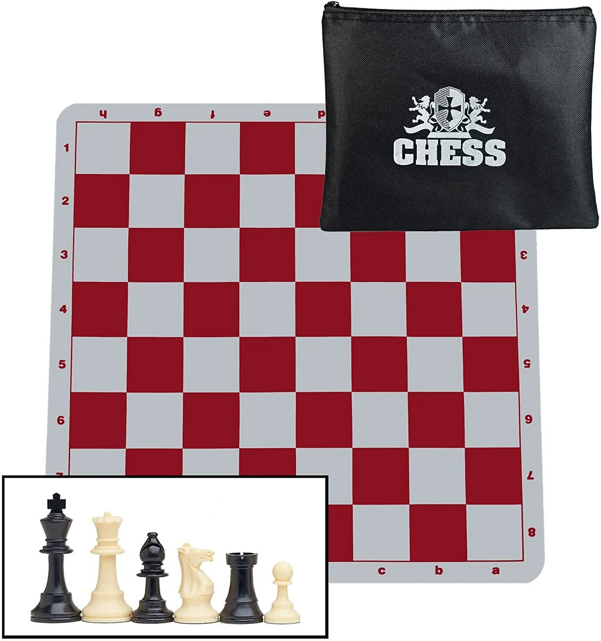 ULTIMATE CHESS SET: RED