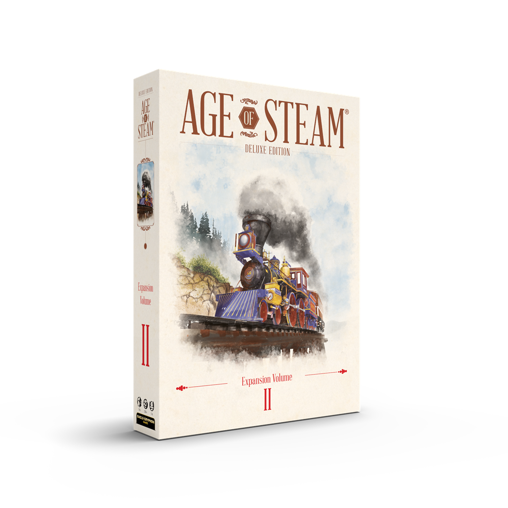 AGE OF STEAM DELUXE EXPANSION VOLUME II