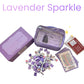 LAVENDER SPARKLE - MAHJONG TILES – AMERICAN MAHJONG TILE SET (166 TILES)