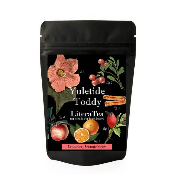 YULETIDE TODDY SEASONAL HOLIDAY CRANBERRY ORANGE SPICE LOOSE LEAF TEA