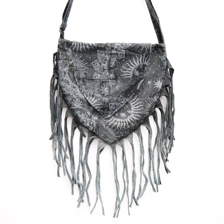 CELESTIAL CROSSBODY FRINGE BAG