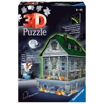 3D PUZZLE HAUNTED HOUSE NIGHT EDITION