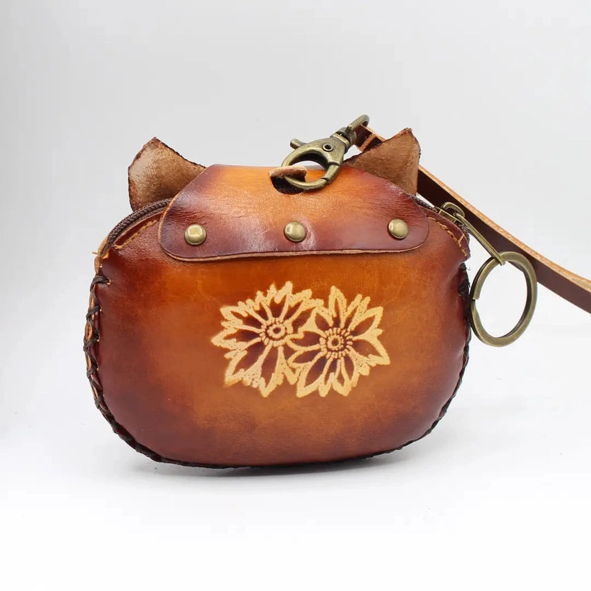 ORANGE FOX COIN PURSE