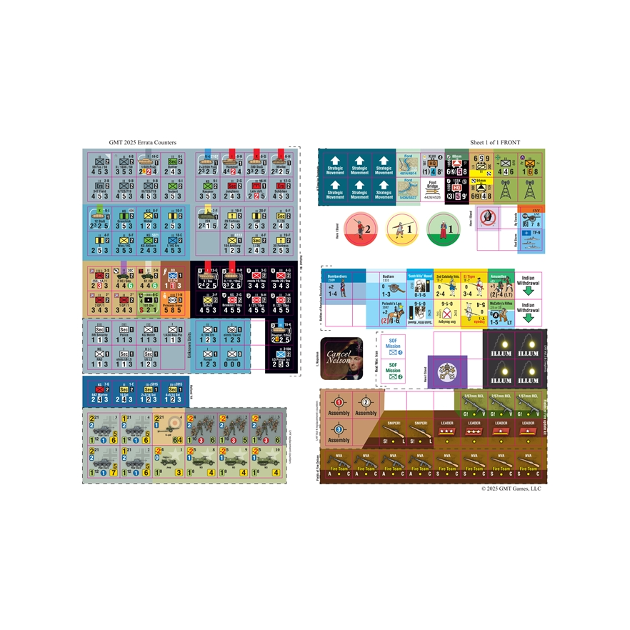 GMT 2025 ERRATA COUNTER SHEET
