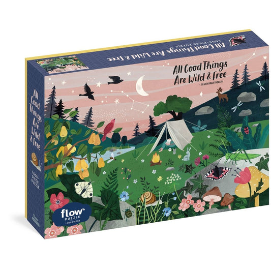 ALL GOOD THINGS ARE WILD AND FREE 1000PC PUZZLE