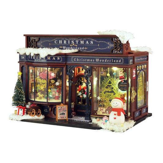 CHRISTMAS WONDERLAND: DIY MINIATURE HOUSE KIT