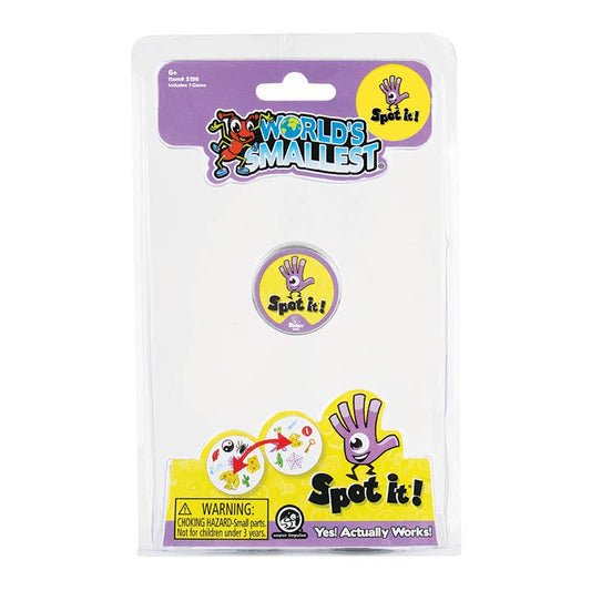 WORLD'S SMALLEST SPOT IT! CARD GAME