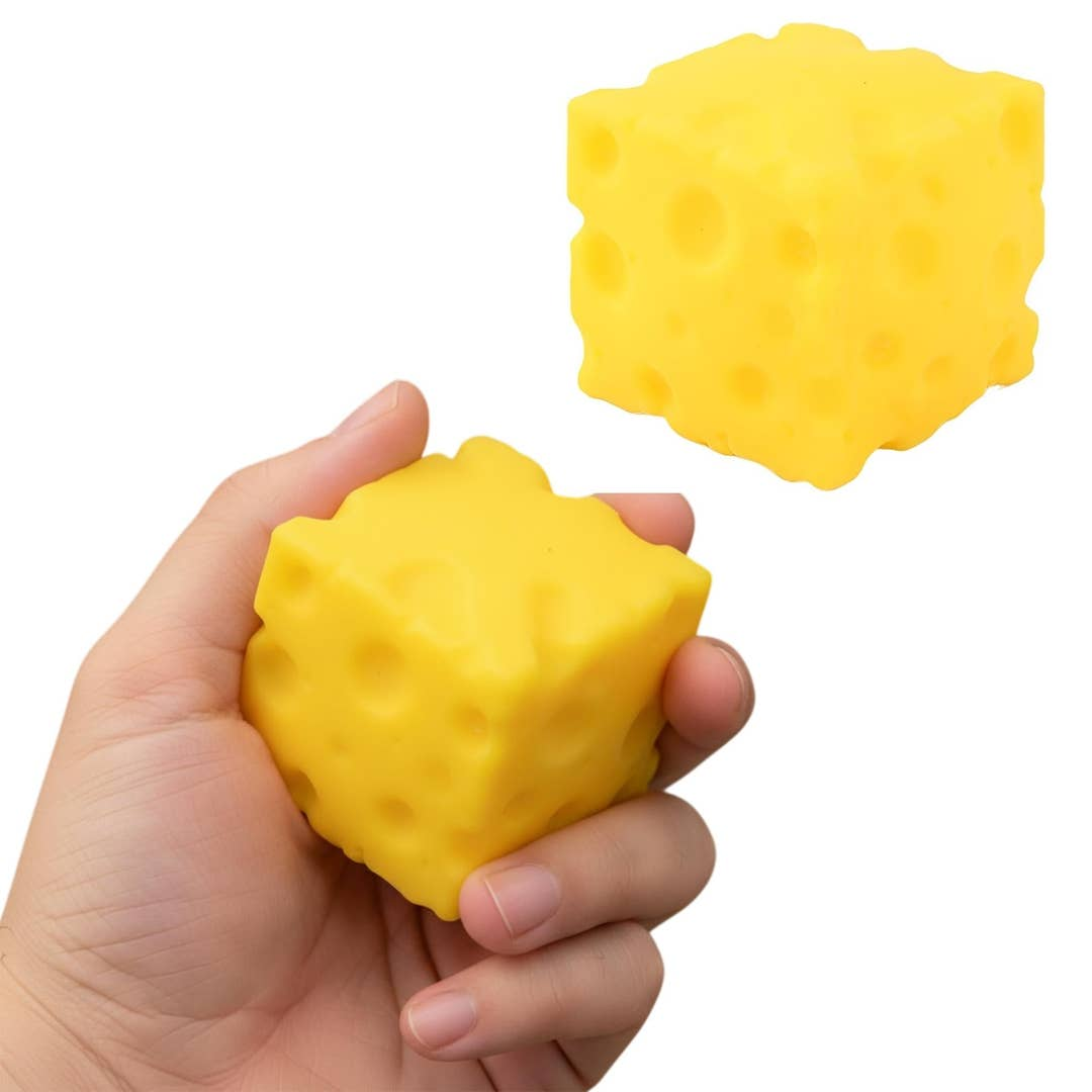CHEESE SQUISHY STRESS RELIEVER