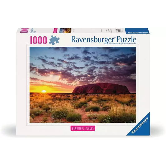 BEAUTIFUL PLACES: AYERS ROCK AUSTRALIA 1000 PC PUZZLE