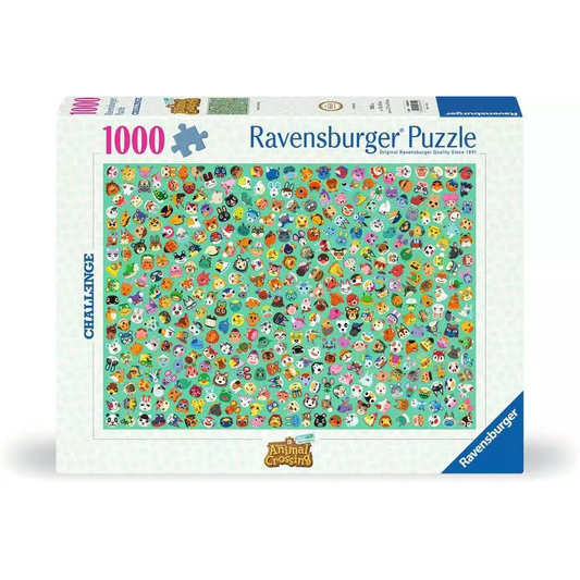 ANIMAL CROSSING CHALLENGE 1000PC PUZZLE