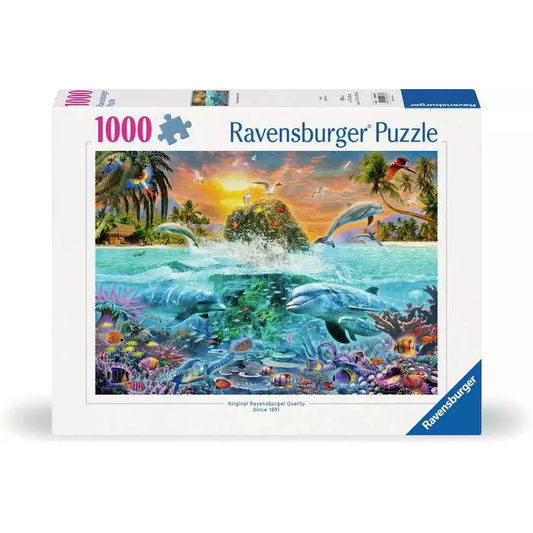 THE UNDERWATER ISLAND 1000PC