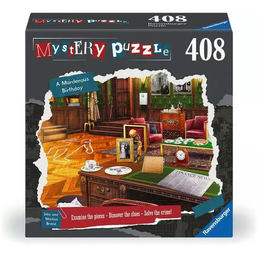 A MURDEROUS BIRTHDAY MYSTERY PUZZLE 408PC