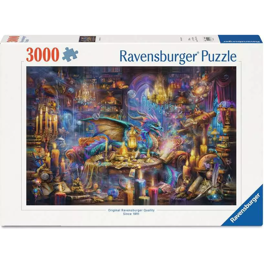 DRAGON'S LIBRARY 3000PC PUZZLE