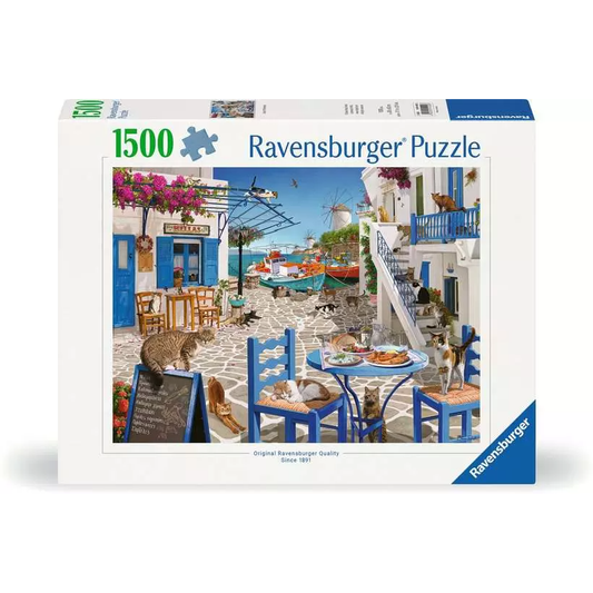 CATS OF MYKONOS 1500 PC PUZZLE