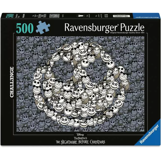 NIGHTMARE BEFORE CHRISTMAS CHALLENGE 500 PC PUZZLE