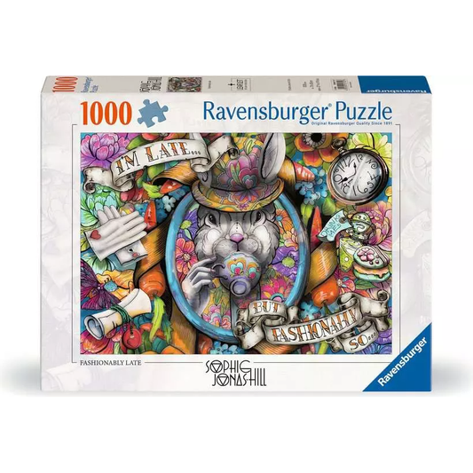 FASHIONABLY LATE 1000PC PUZZLE