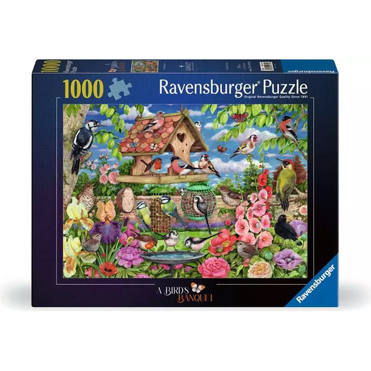 THE BIRD BANQUET 1000PC PUZZLE