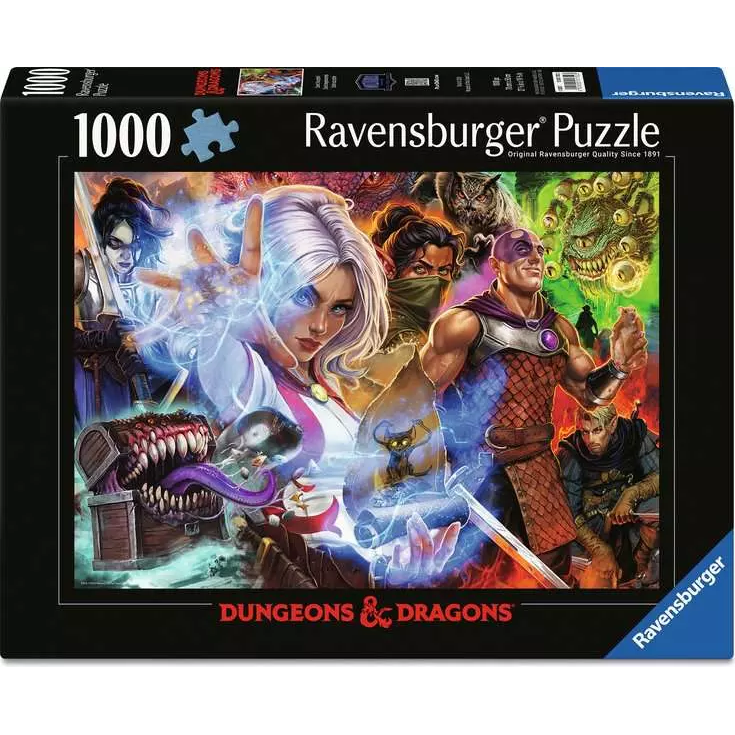 DUNGEONS & DRAGONS QUEST ACCEPTED 1000pc PUZZLE