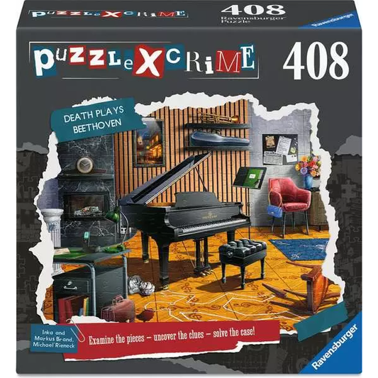 DEATH PLAYS BEETHOVEN MYSTERY PUZZLE 408PC