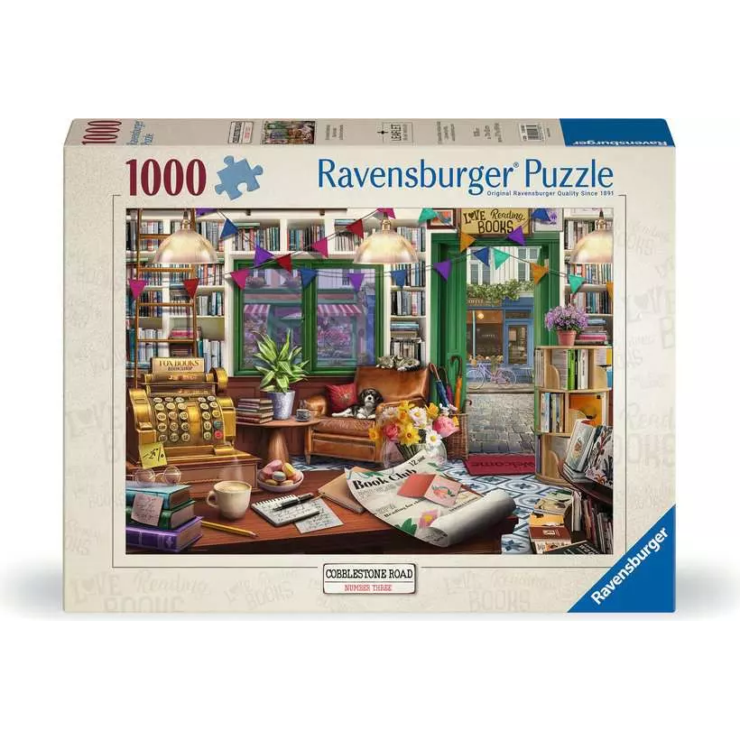 ENCHANTED BOOKSHOP 1000pc PUZZLE