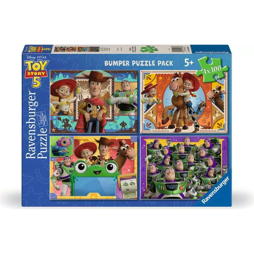 TOY STORY 5 4x 100pc PUZZLES