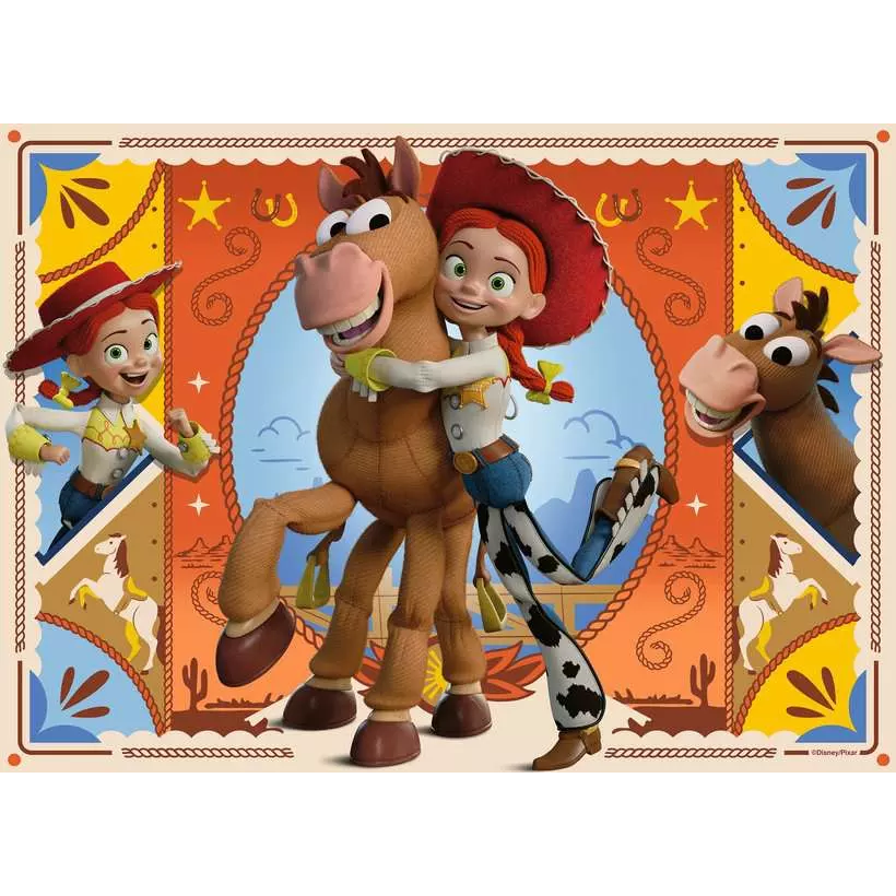 TOY STORY 5 4x 100pc PUZZLES