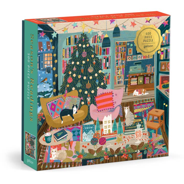 SEASON'S READINGS 500PC FOIL PUZZLE