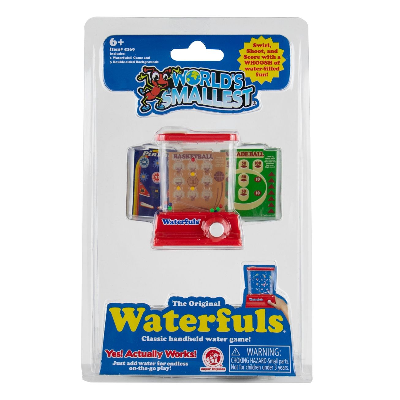 WORLD'S SMALLEST WATERFULS PLAYSET