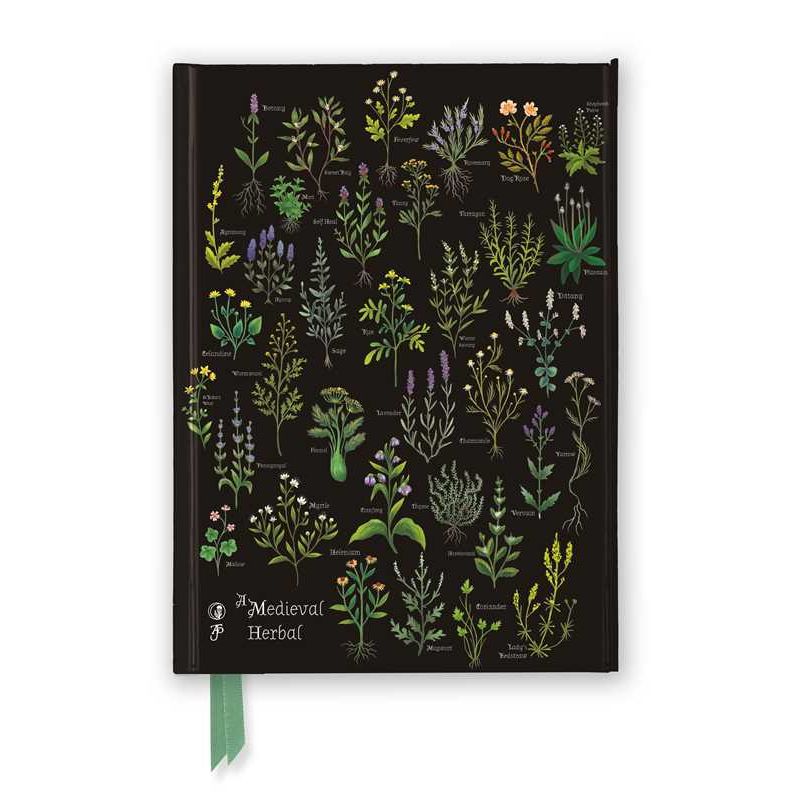 MEDIEVAL HERBAL BLANK JOURNAL