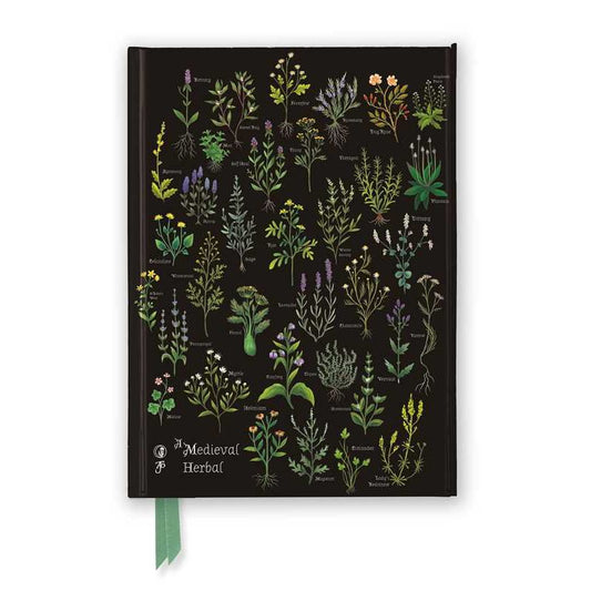 MEDIEVAL HERBAL BLANK JOURNAL