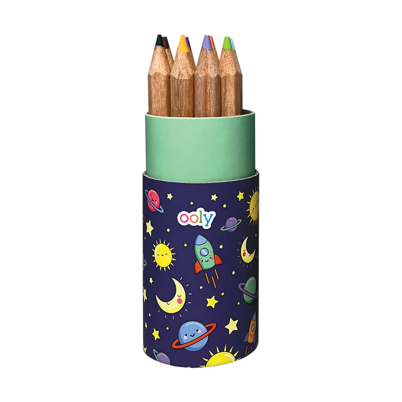 DRAW N' DOODLE COLORED PENCIL SET (SPACE THEME)