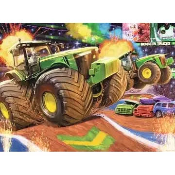 JOHN DEERE BIG WHEELS 100 PC PUZZLE XXL