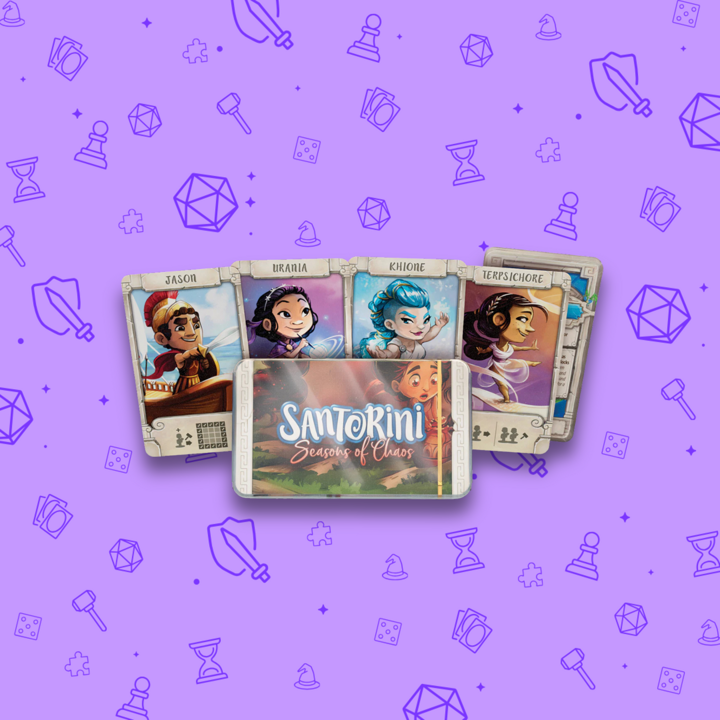SANTORINI 2E: SEASONS OF CHAOS EXPANSION
