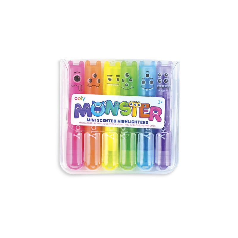 MONSTER MINI SCENTED HIGHLIGHTERS