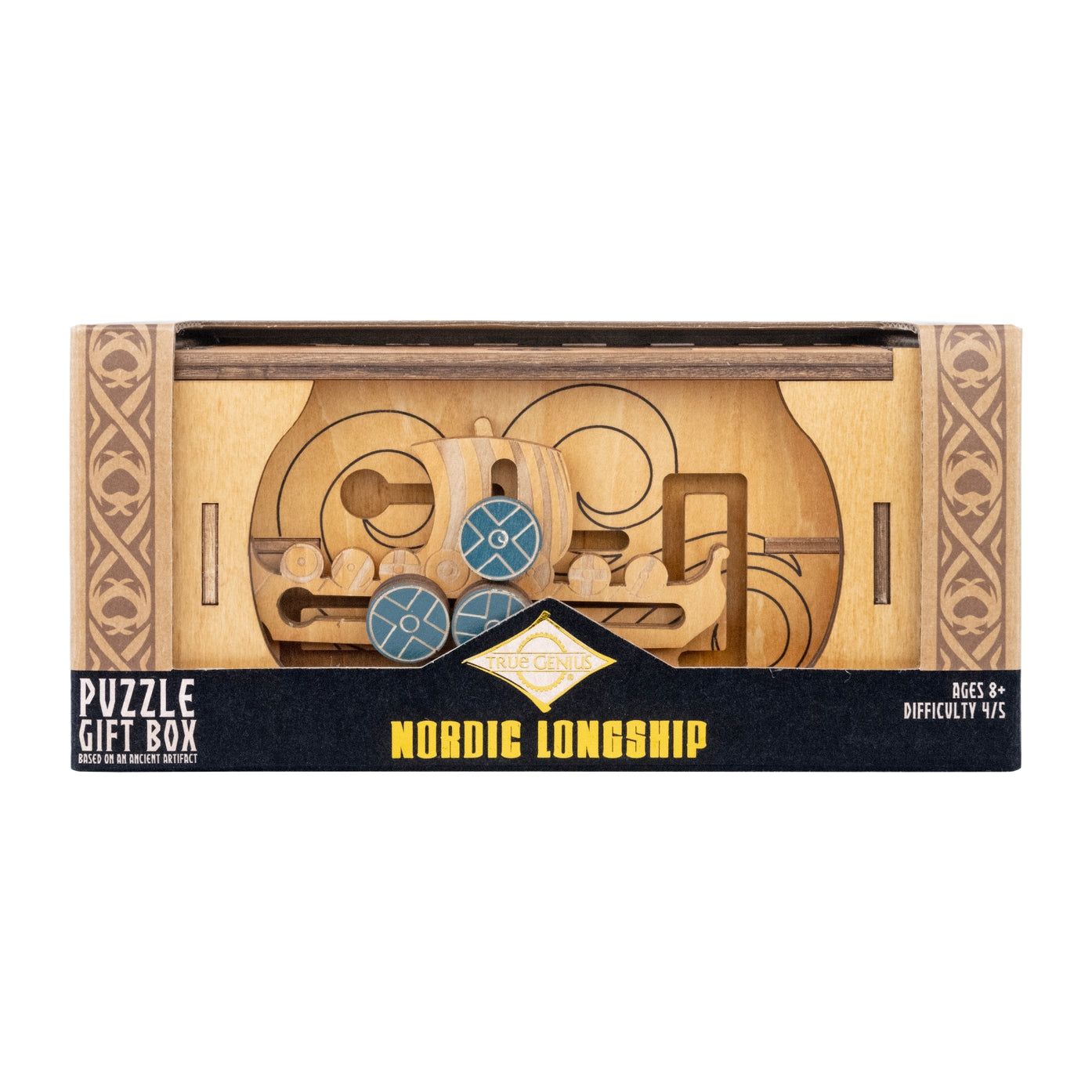 NORDIC LONGSHIP SECRET PUZZLE GIFTBOX