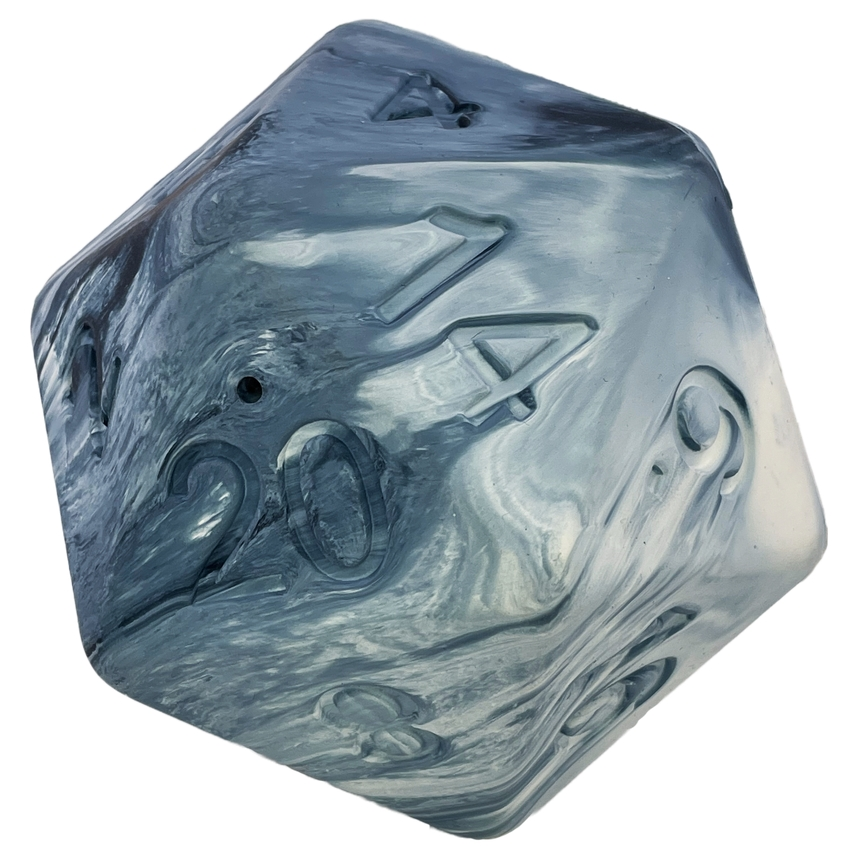 BARBARIAN STRENGTH TREAT DISPENSER D20